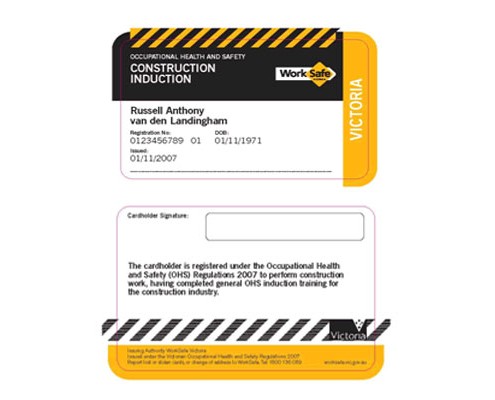 White Card for Access Equipment Safety